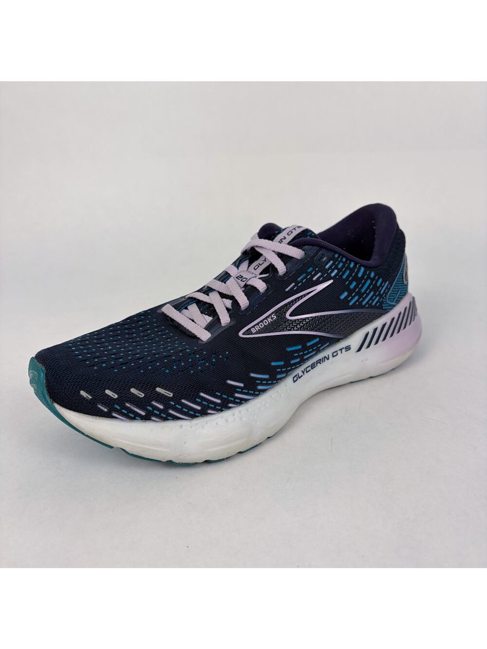 Brooks Women's Glycerin GTS 20 Peacoat/Ocean/Lilac 9